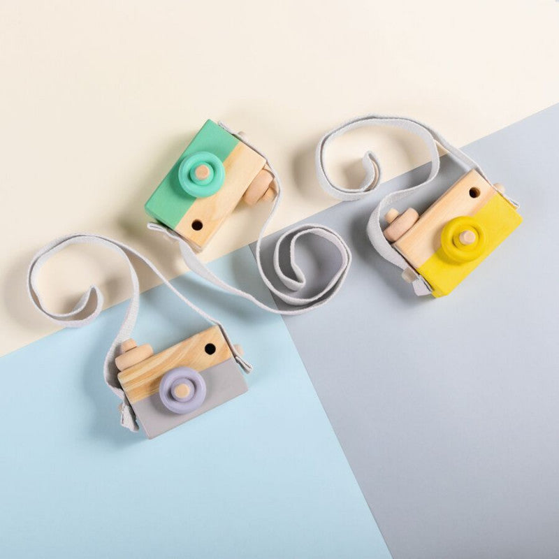 Macchina Fotografica In Legno - Photoloom Mint - 6