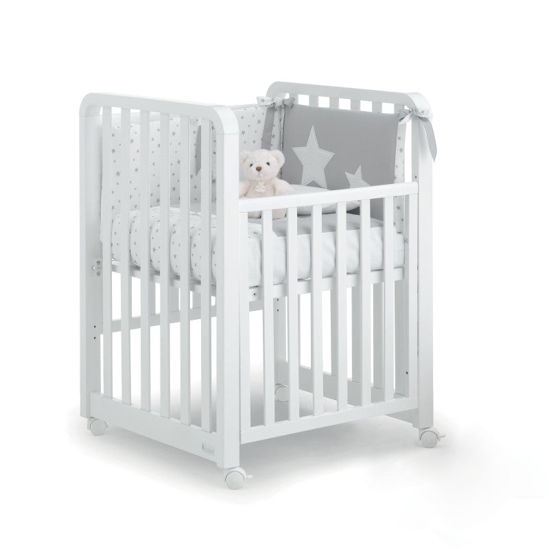 Lettino Glam Bianco Naturale con Piumone Glammy - 2