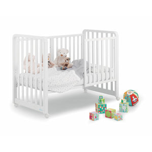 Lettino Glam Bianco Naturale con Piumone Glammy - 7