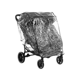Passeggino Gemellare Happy 2 Black - 2