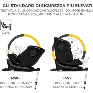 Seggiolino auto I-360 i-Size grey 40-150 cm - 3