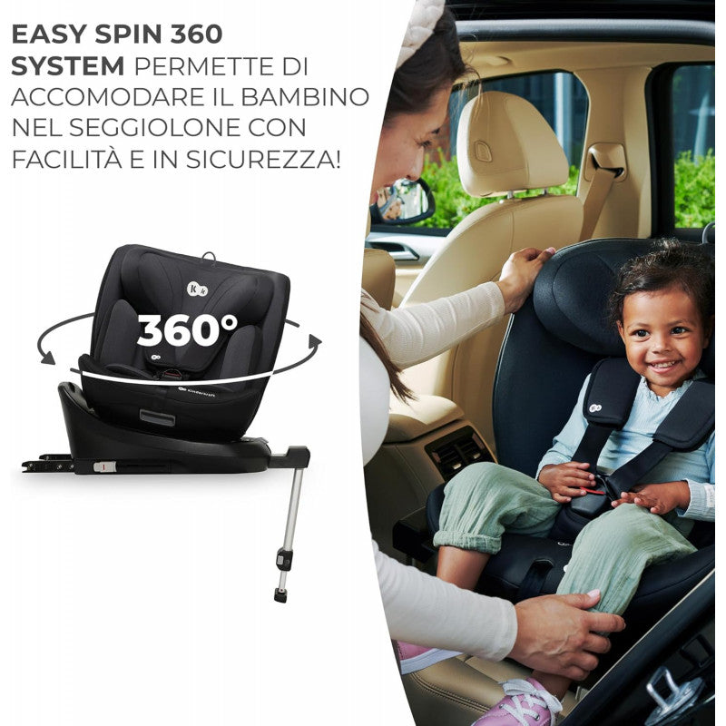 Seggiolino auto I-360 i-Size black 40-150 cm - 3