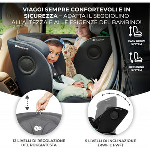 Seggiolino auto I-360 i-Size black 40-150 cm - 6