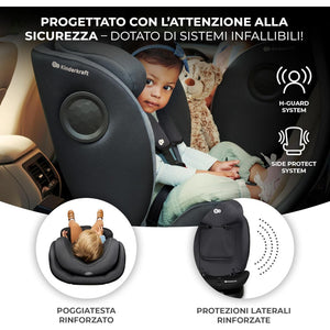 Seggiolino auto I-360 i-Size black 40-150 cm - 9