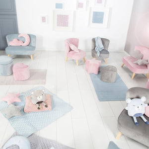 Poltroncina per bambini Lil Sofa Grigio - 6