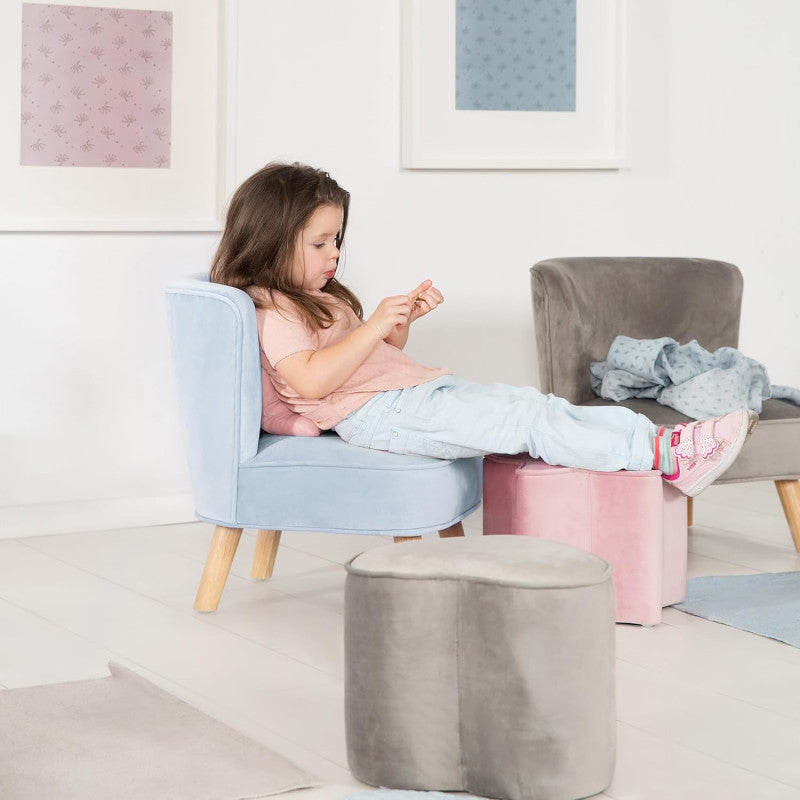 Poltroncina per bambini Lil Sofa Grigio - 8