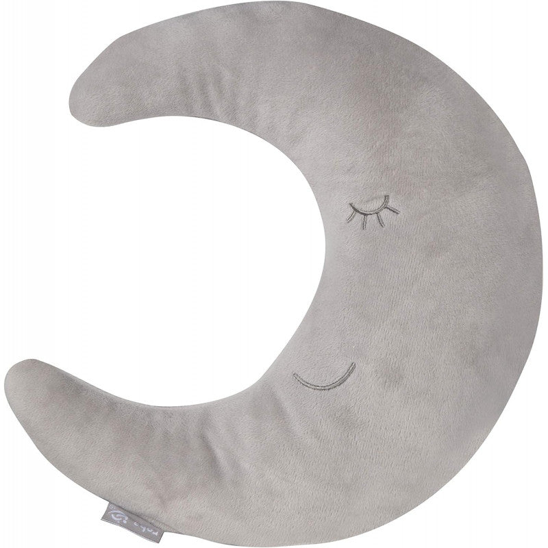 Morbido Cuscino A forma di Luna Grigio