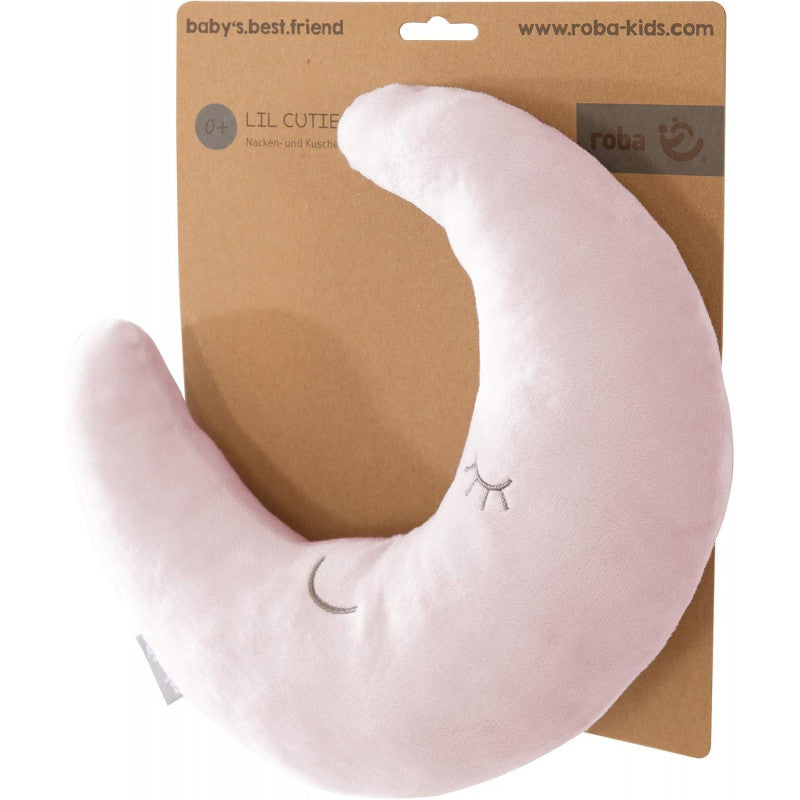 Morbido Cuscino A forma di Luna Rosa - 3