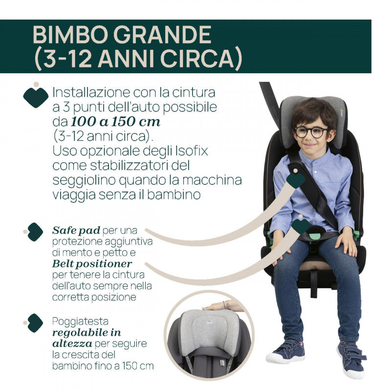 SEAT&GO I-Size 76-150 cm Glam Grey - 5