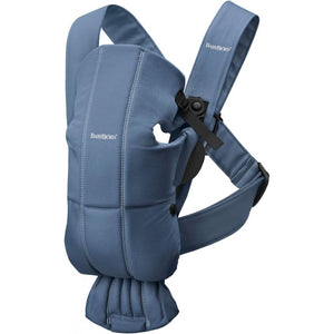 BabyBjorn Marsupio Mini Cotone Vintage Indigo - 4