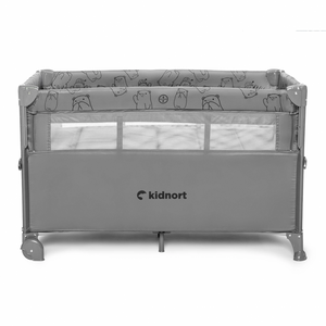 Lettino Co-sleeping Kidnort Naste Light Grey - 5