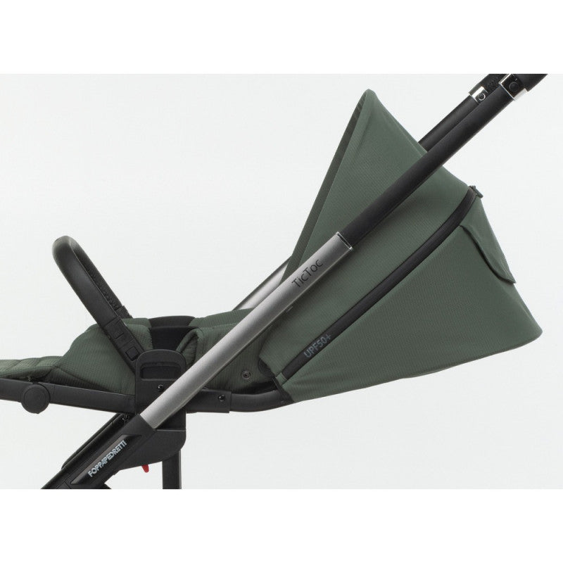 Trio TicToc Foppapedretti con seggiolino auto Rek i-Size - Desert - 11