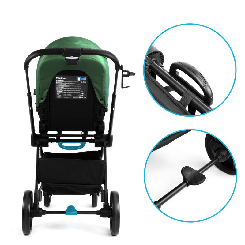 Passeggino 2in1 Isbjörn - Green - 11