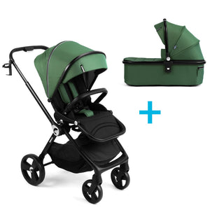 Lettino completo Web con Passeggino 2in1 Isbjiorn Green - 5