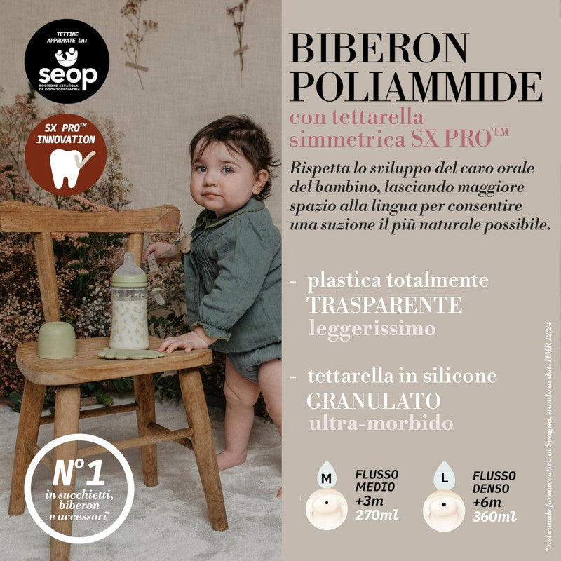 Biberon Suavinex Poetry 270 Ml Rosa - 4