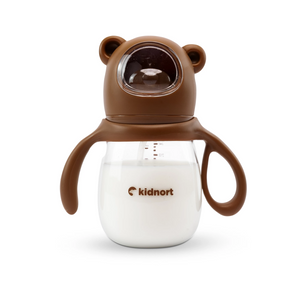 Biberon Anticolica Jordbaer Flusso variabile 300 ML Brown - 2