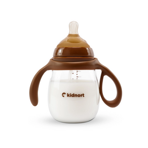 Biberon Anticolica Jordbaer Flusso variabile 300 ML Brown - 4