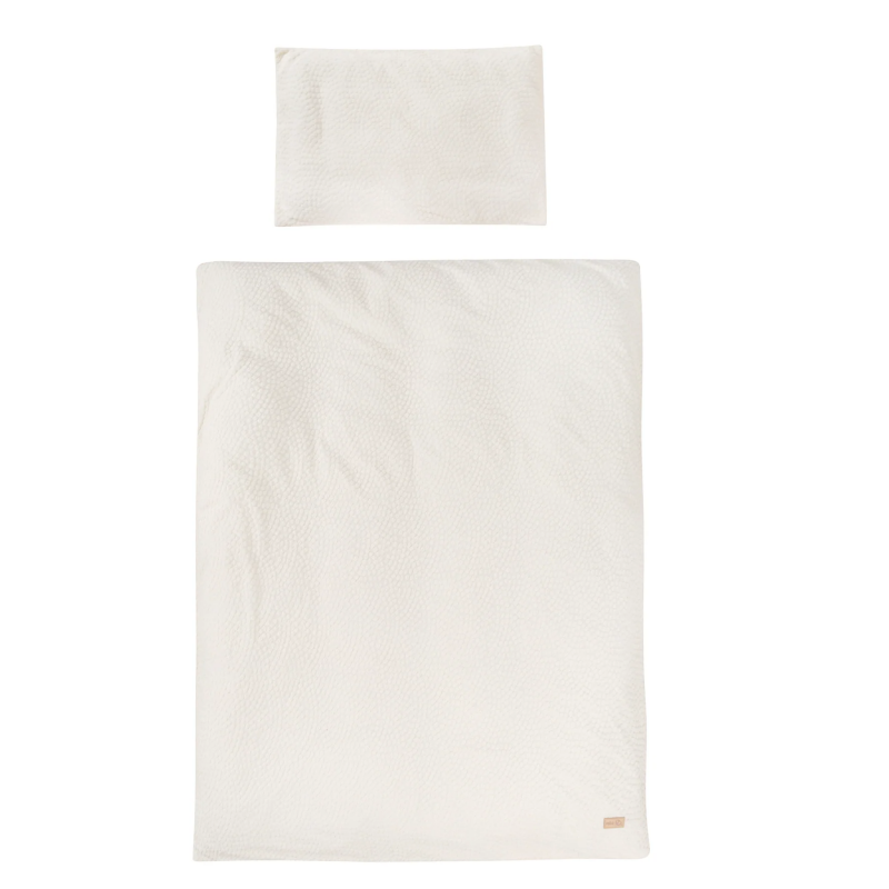 Set Per Lettino In Cotone biologico Bianco - 4