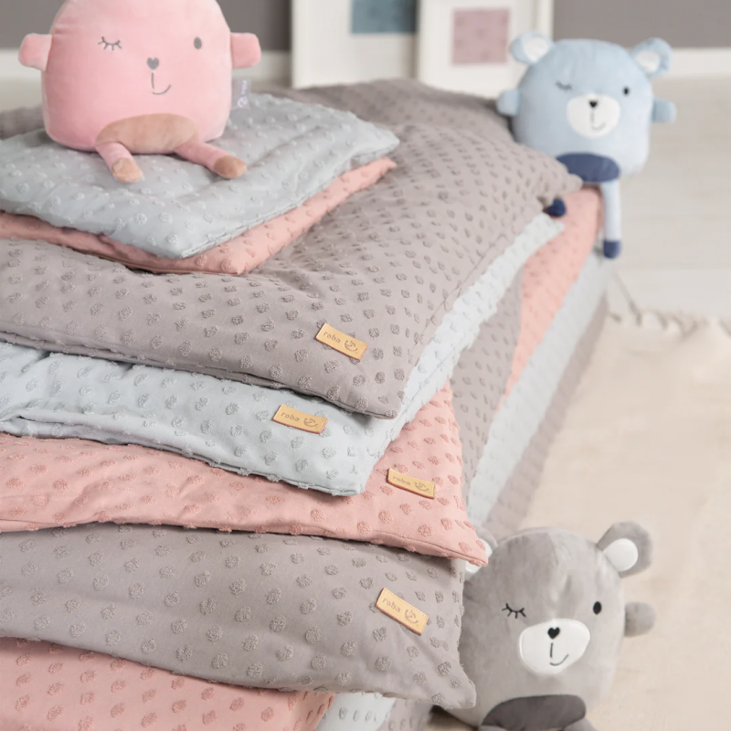 Set Per Lettino In Cotone biologico Rosa - 4