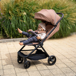 Passeggino Con Chiusura Automatica Snøugle Kidnort Dark Grey - 10