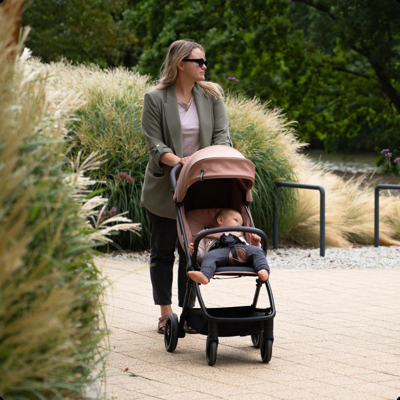 Passeggino Con Chiusura Automatica Snøugle Kidnort Dark Grey - 12