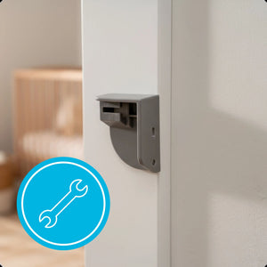 Cancelletto di sicurezza regolabile Sakerhet Bianco - 14