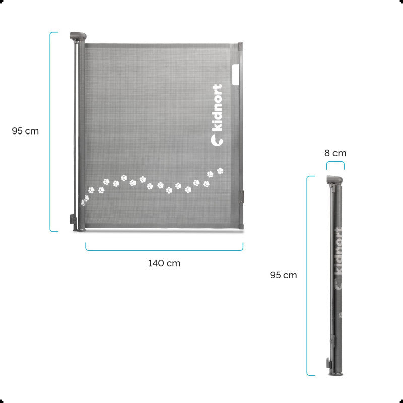 Cancelletto di sicurezza regolabile Sakerhet Light Grey - 6
