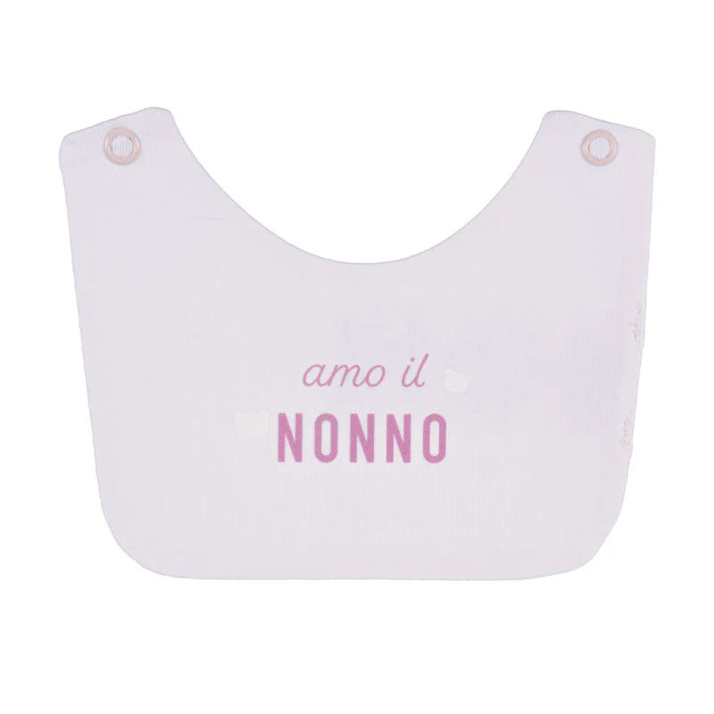 Bavaglini Nanan con scritta Amo la nonna/il nonno - 3