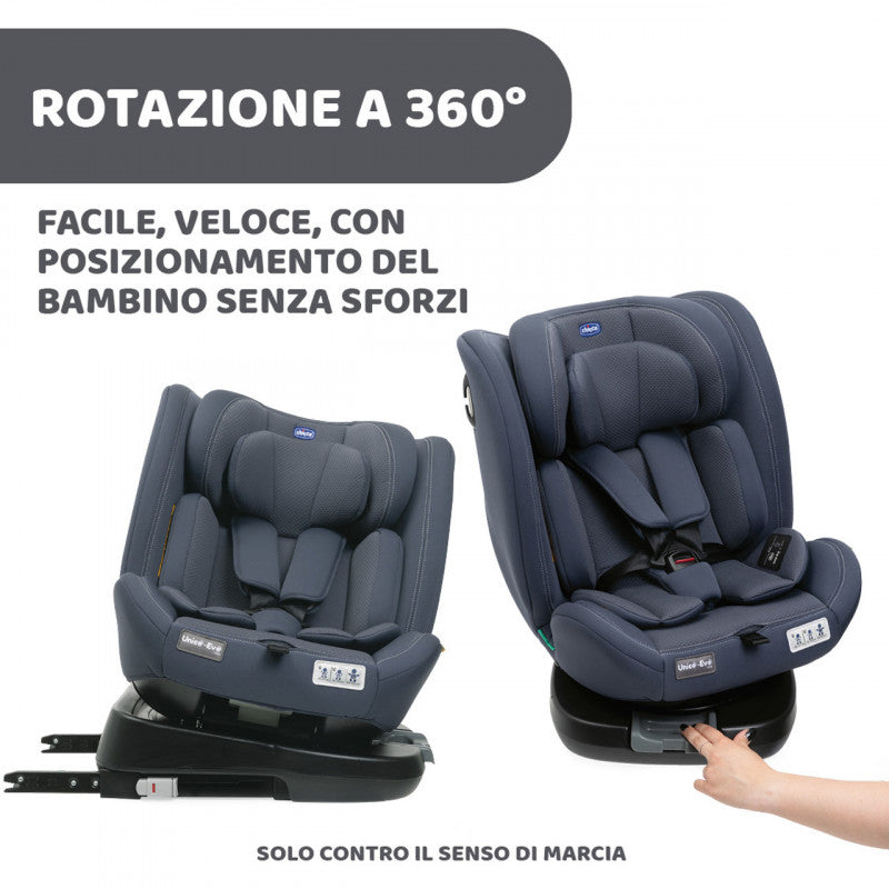 Seggiolino Chicco Auto Unico Evo Black - 4