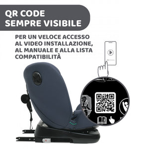Seggiolino Chicco Auto Unico Evo Grey Black - 6