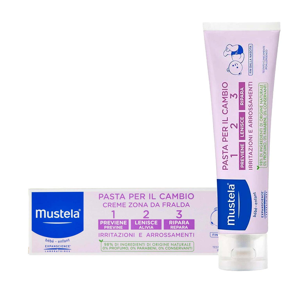 Pasta Per Il Cambio 1 2 3 Mustela - 150 ml - 2