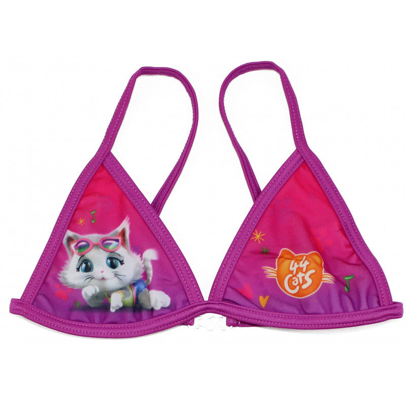 Costume Bikini 44 Gatti Fuxia - 4/5 Anni - 3