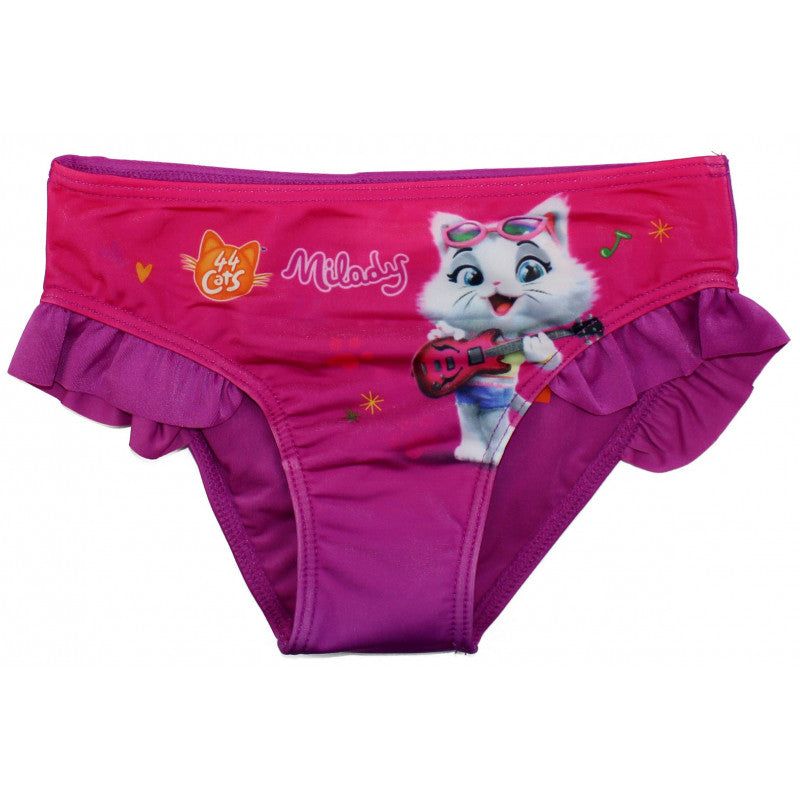 Costume Bikini 44 Gatti Fuxia - 7/8 Anni - 2