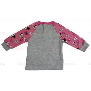 Tuta Neonato Disney Minnie Rosa/Grigio - 3 Mesi - 4
