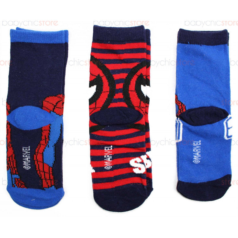 Set 3 Paia di Calzini Spiderman - 31/34 - 3