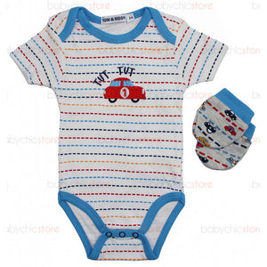 Set Completo Body e Tutina Car - 3 Mesi - 2