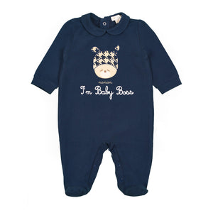Tutina con scritta I'am Baby Boss 1 Mese