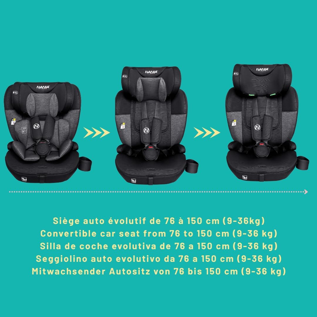 Autosedačka Nania Torino 76-150 cm