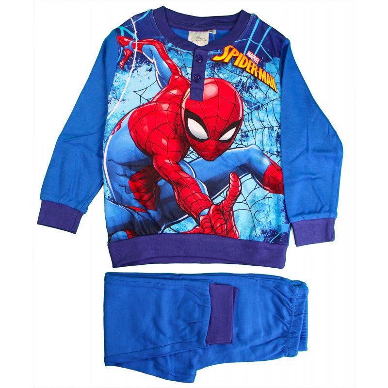 Pigiama Disney Spiderman - Azzurro