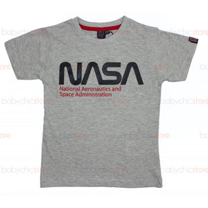 T-Shirt NASA - Grigia