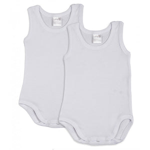 Set 2 Body Neonato con Spalla Larga - 12 Mesi