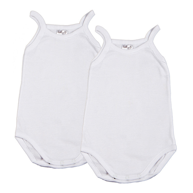 Set 2 Body Neonato con Spalla Stretta - 1 Mese