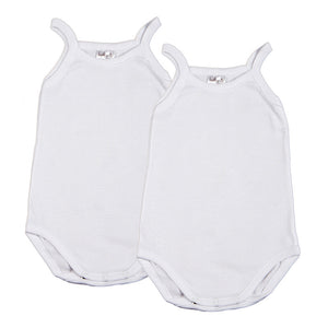Set 2 Body Neonato con Spalla Stretta - 24 Mesi