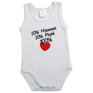 Body 50% Mamma e 50% Papà - 6 Mesi