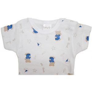 Set 2 Body Orsetto Azzurro - 3 Mesi - 4