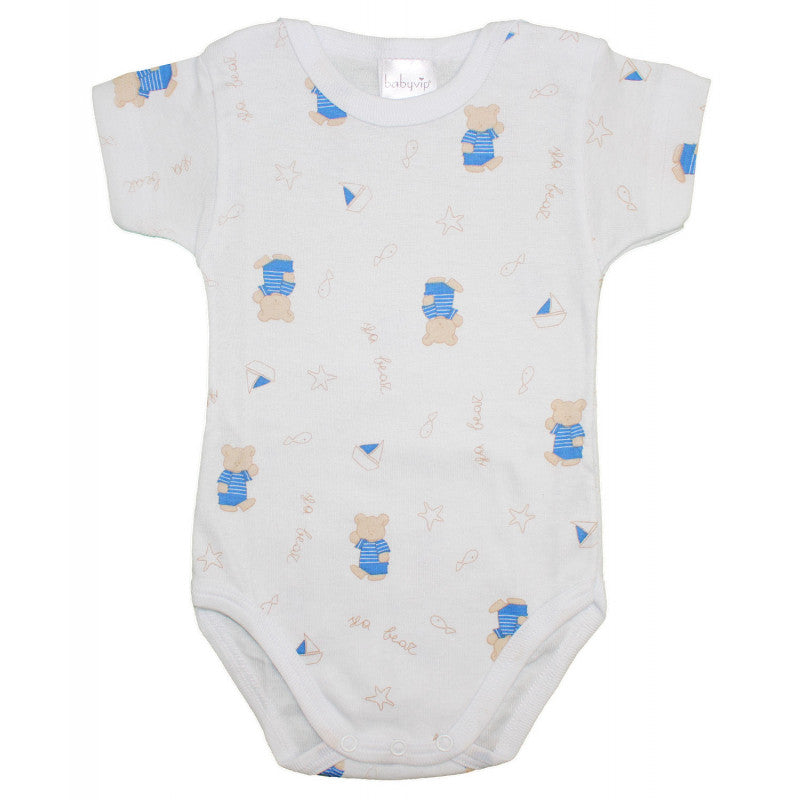 Set 2 Body Orsetto Azzurro - 6 Mesi - 2
