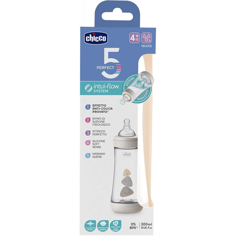 Biberon Chicco Perfect 5 - 300 ml - Azzurro - 2