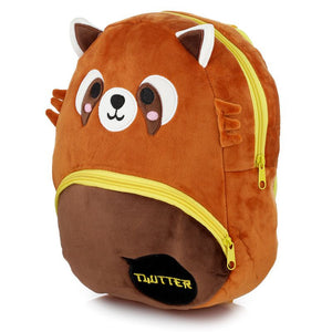 Zainetto in Peluche - Panda Rosso