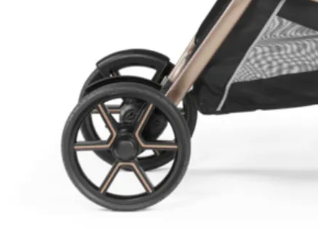 Zadní kolečko Vivace Peg Perego Černá/Růžová měděná