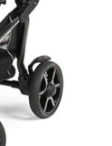 Zadní kolečko Vivace Peg Perego Černá/Titania